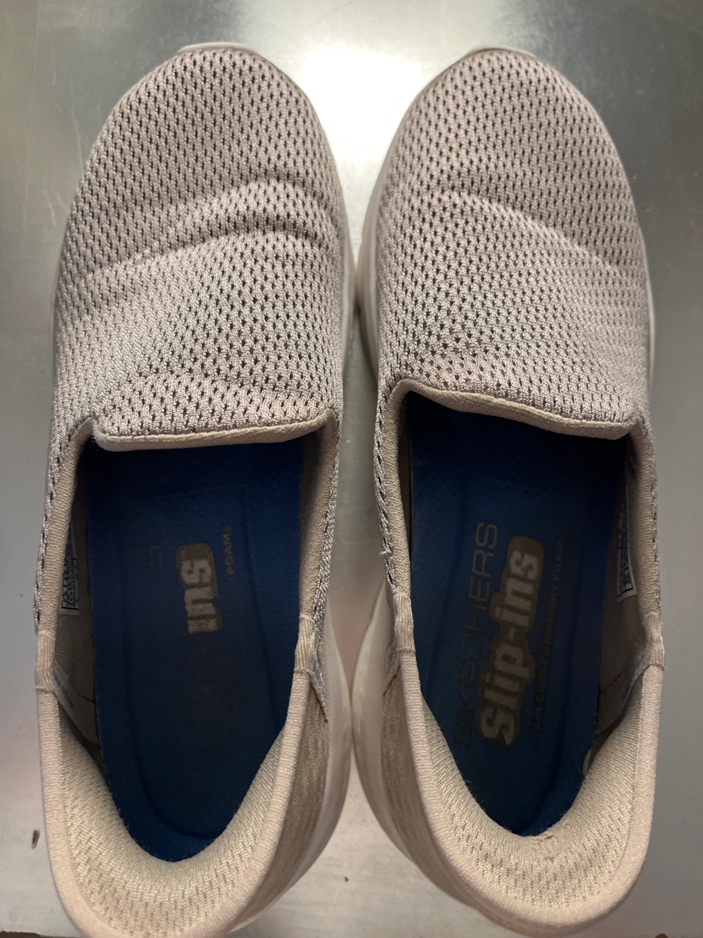 Skechers Slip-in  Casual Shoes - Light Beige